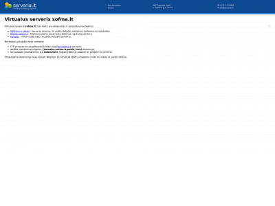 sofma.lt snapshot