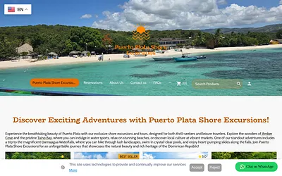 www.puertoplatashoreexcursions.com snapshot