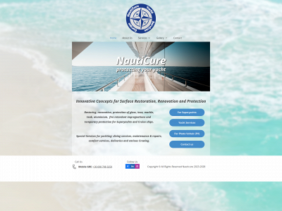 nauticure.com snapshot