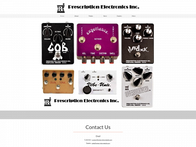 prescriptionpedals.com snapshot