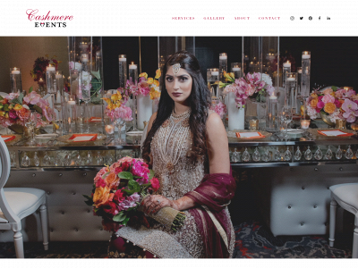 cashmereevents.com snapshot
