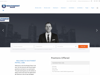 southwestpatroljobs.com snapshot