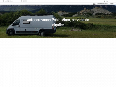 www.autocaravanaspablomimo.com snapshot