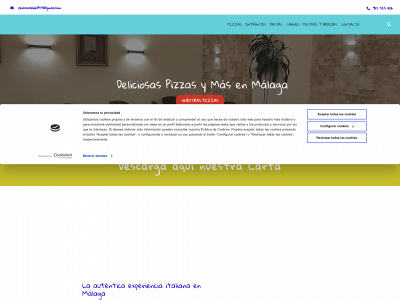pizzeriaelpavone.es snapshot