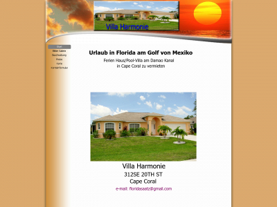 floridaferienhaus-capecoral.de snapshot