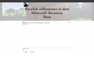 minecraft-germany-shop.de snapshot