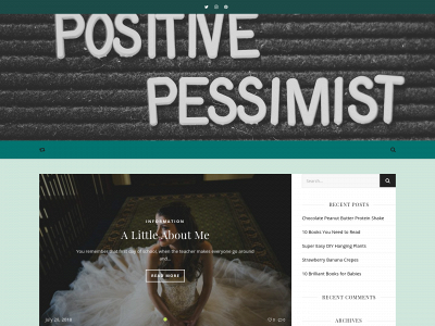 apositivepessimist.com snapshot