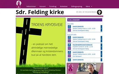 sdrfeldingkirke.dk snapshot