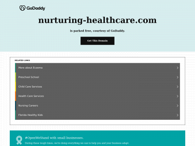 nurturing-healthcare.com snapshot