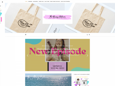 thealwaysbeliever.com snapshot