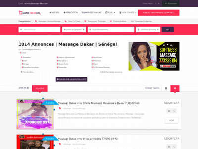 massage-dakar.com snapshot
