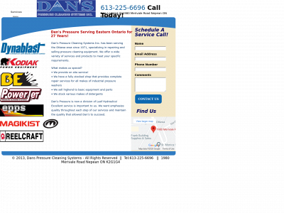 www.danspressurecleaning.com snapshot