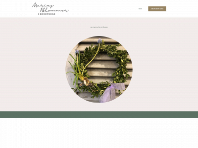 mariasblommor.se snapshot