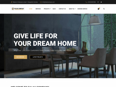 falahcompany.com snapshot
