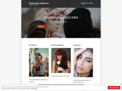 margaritasalguero.com snapshot