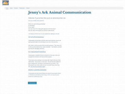 jennysark.com snapshot