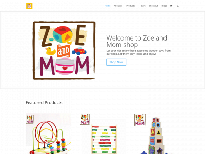 zoeandmom.com snapshot