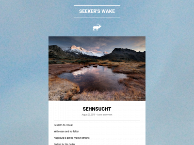 seekerswake.com snapshot