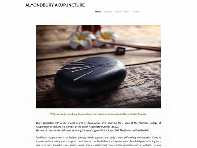 www.almondburyacupuncture.co.uk snapshot