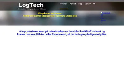 logtech.dk snapshot