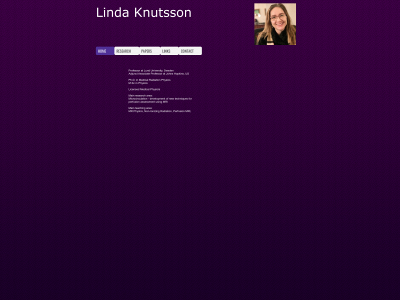 lindaknutsson.com snapshot