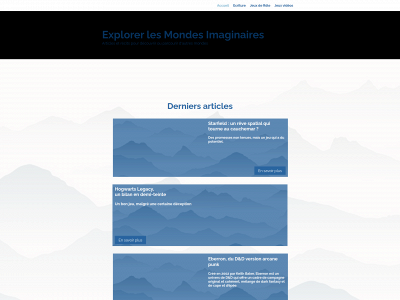 mondesimaginaires.fr snapshot
