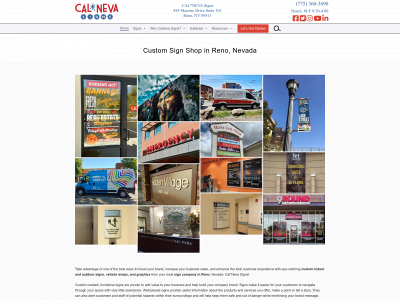 calnevasigns.com snapshot