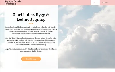 ryggochledmottagning.se snapshot