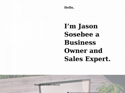 jasonsosebee.com snapshot
