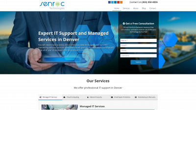 senroctech.com snapshot