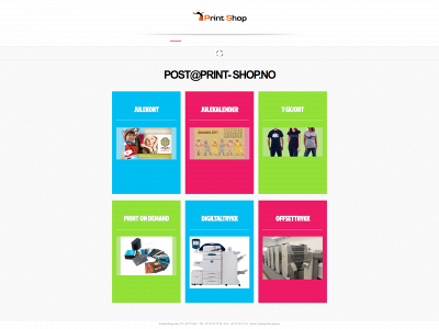 print-shop.no snapshot