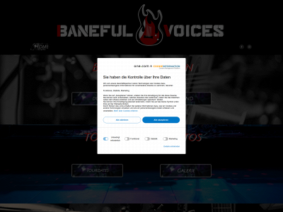 baneful-voices.de snapshot