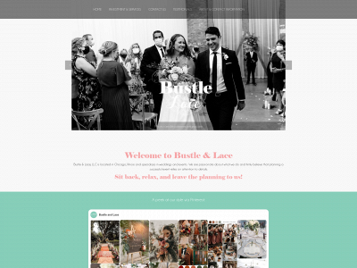 bustleandlace.com snapshot
