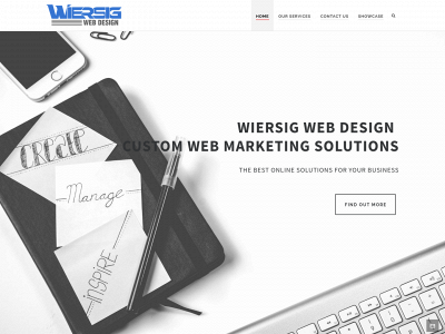 wiersigwebdesign.com snapshot