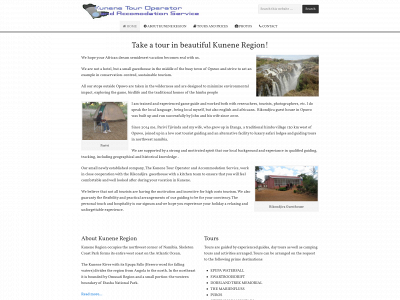 kaokotours.com snapshot