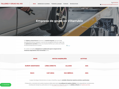 www.talleresgruasvalmo.es snapshot