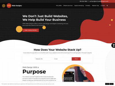 mrnwebdesigns.com snapshot