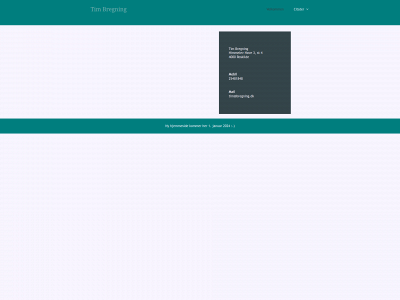 bregning.dk snapshot