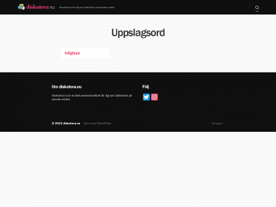 diskutera.nu snapshot