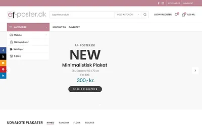 www.af-poster.dk snapshot