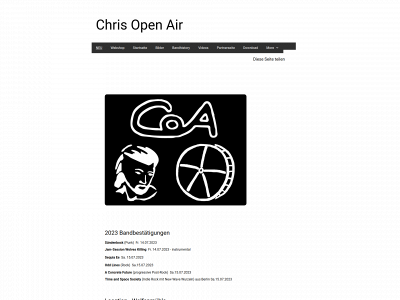 chrisopenair.de snapshot