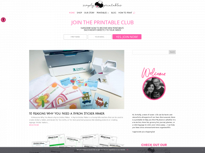 simplyloveprintables.com snapshot