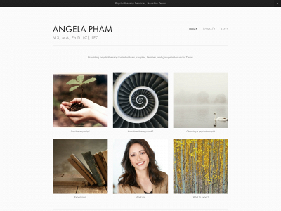 angelaxpham.com snapshot