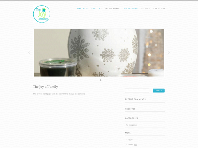 thejoyoffamily.com snapshot