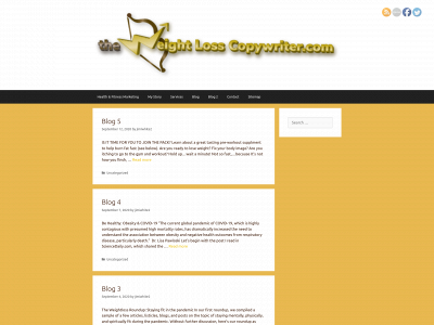 theweightlosscopywriter.com snapshot