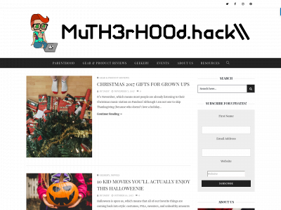 motherhoodhack.com snapshot
