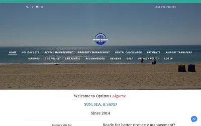 www.optimusalgarve.com snapshot