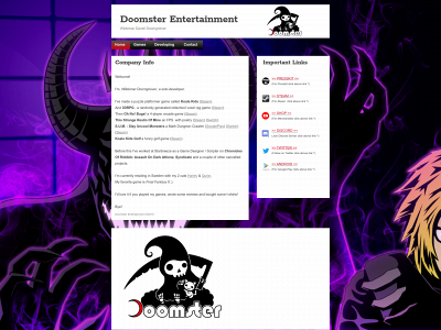 doomsterentertainment.com snapshot