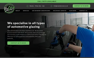 prowindscreens.co.uk snapshot