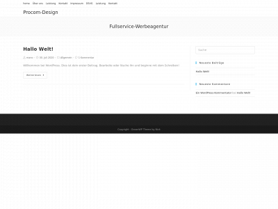 procom-design.de snapshot